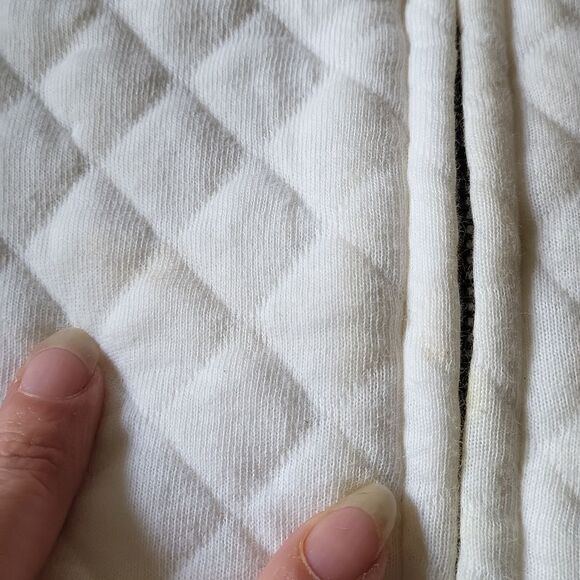 Bobbie Brooks White Quilted Lightweight Jacket Size Small - Picture 10 of 10